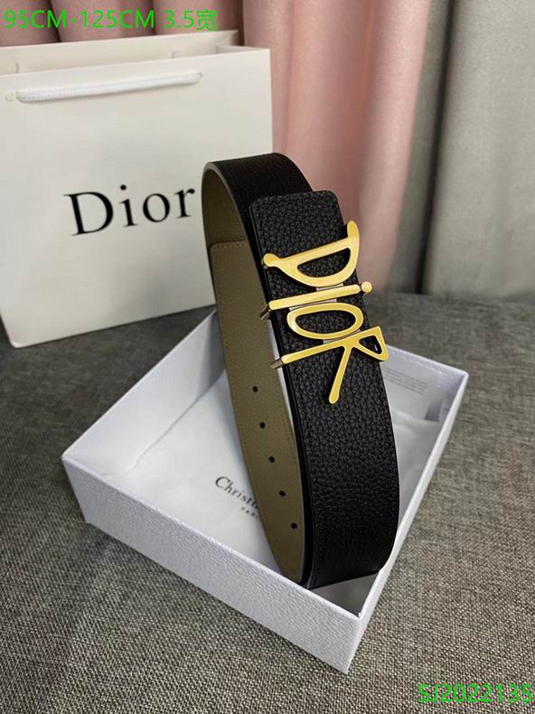 Dior belt 35mmX95-125cm 7D17